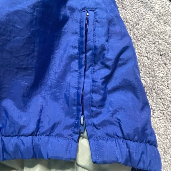 REEBOK New York Giants Vintage 90s Pullover HOODIE Puffer Jacket Coat Medium - Picture 9 of 14